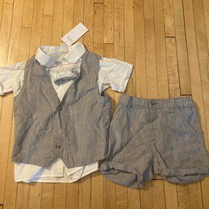 H & M Kid's 4-Piece Linen Set